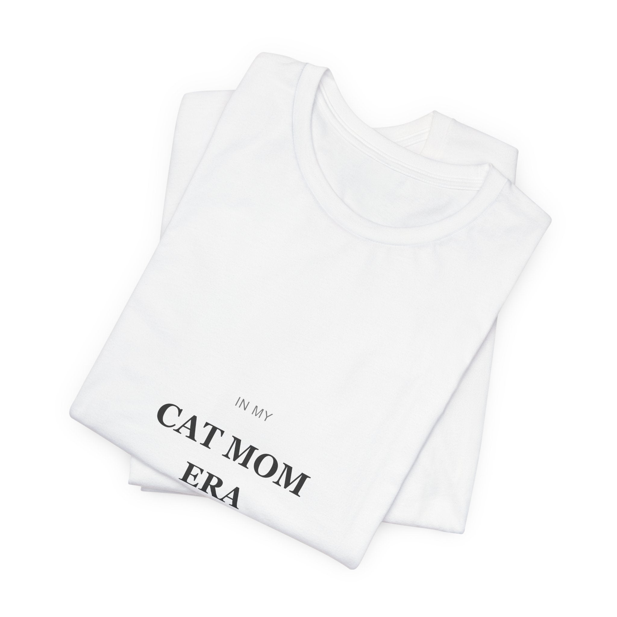 Cat Mom Era T-Shirt – Minimalist Cat Mom Tee