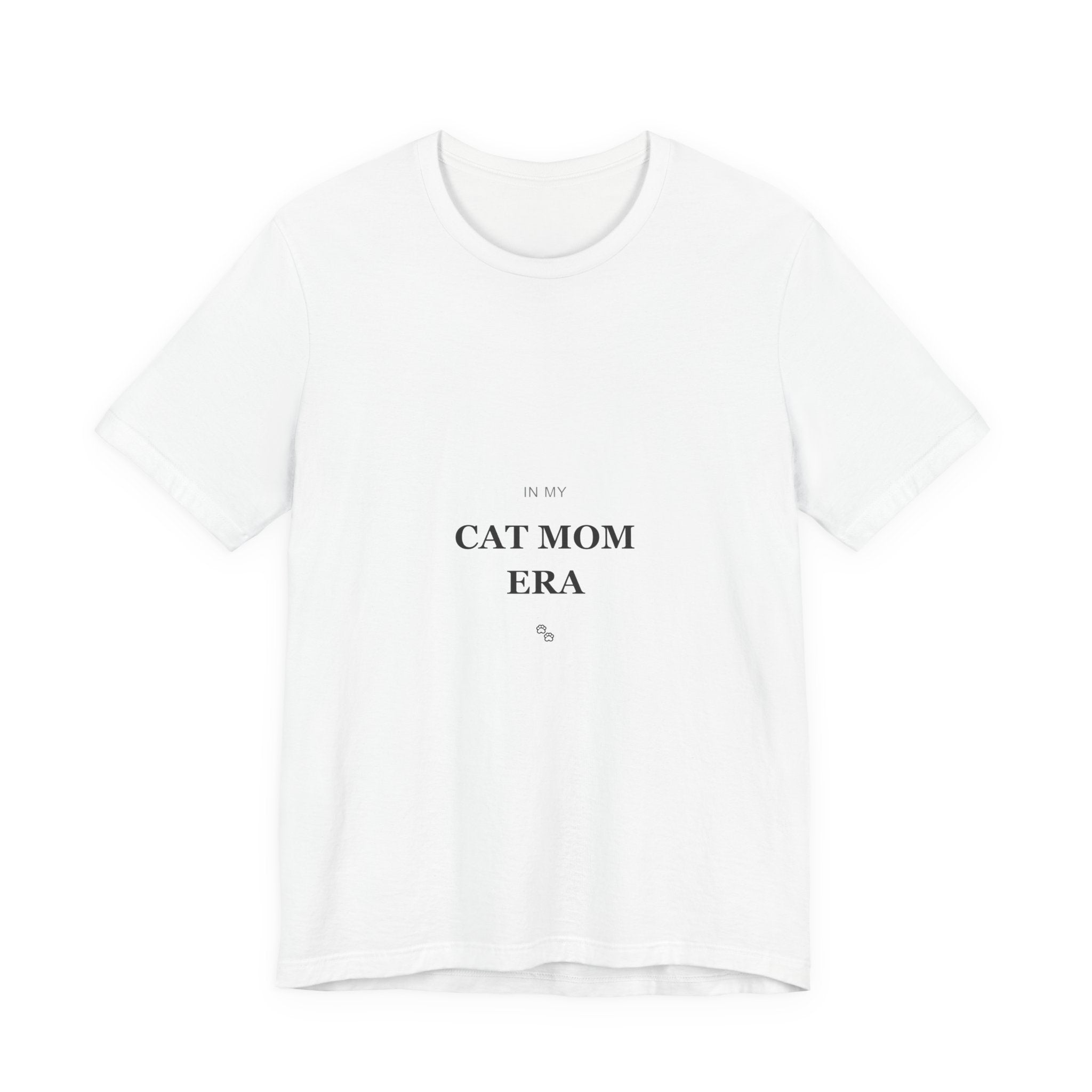 Cat Mom Era T-Shirt – Minimalist Cat Mom Tee