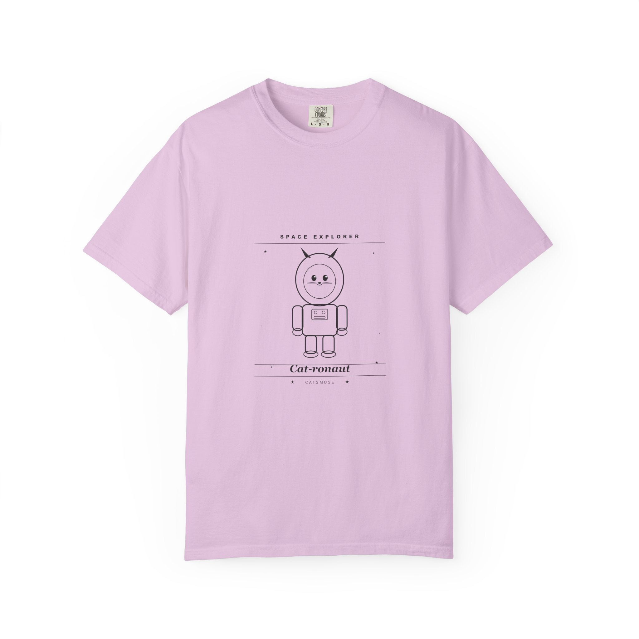 Cat-ronaut T-Shirt — Cute Minimal Robot Cat Illustration