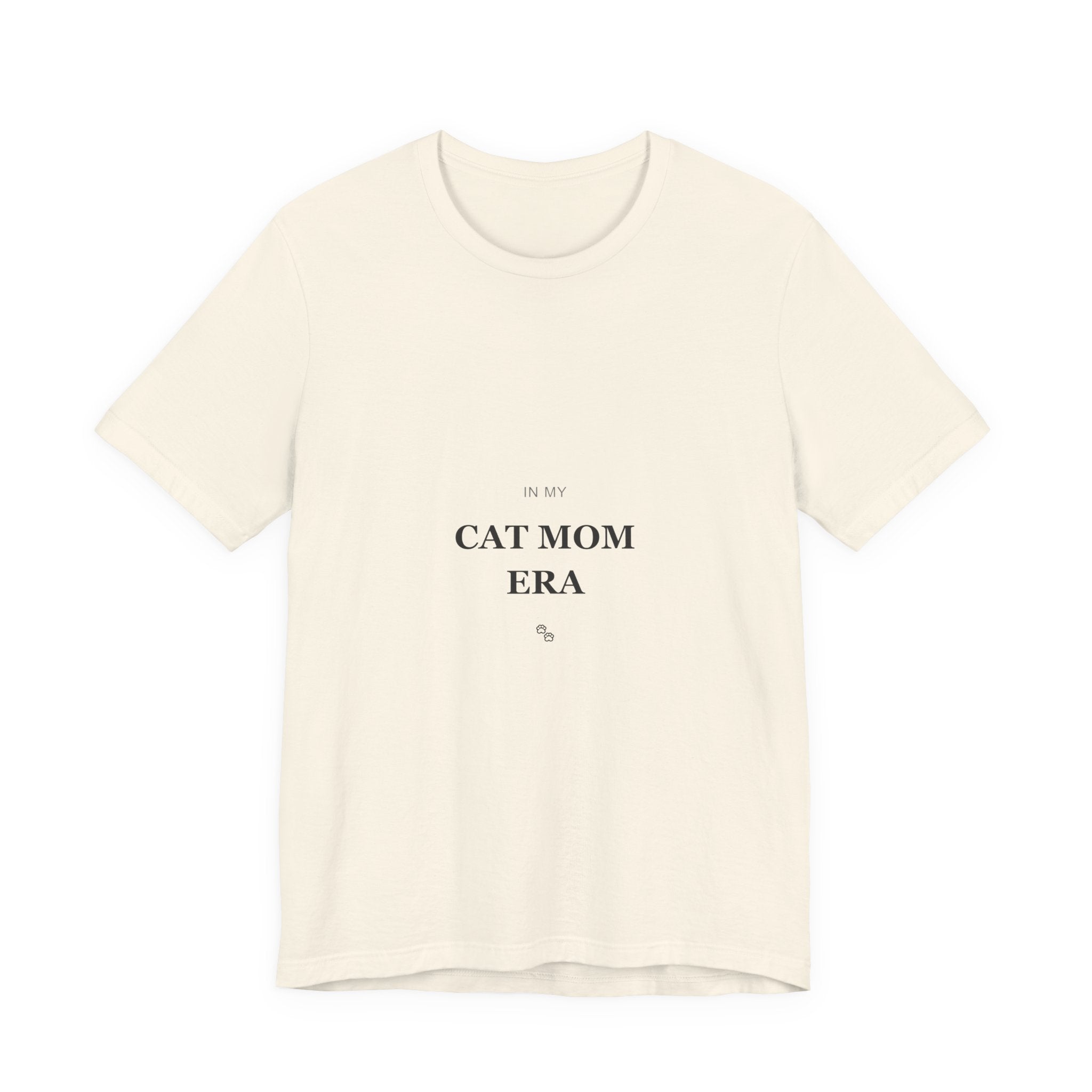 Cat Mom Era T-Shirt – Minimalist Cat Mom Tee
