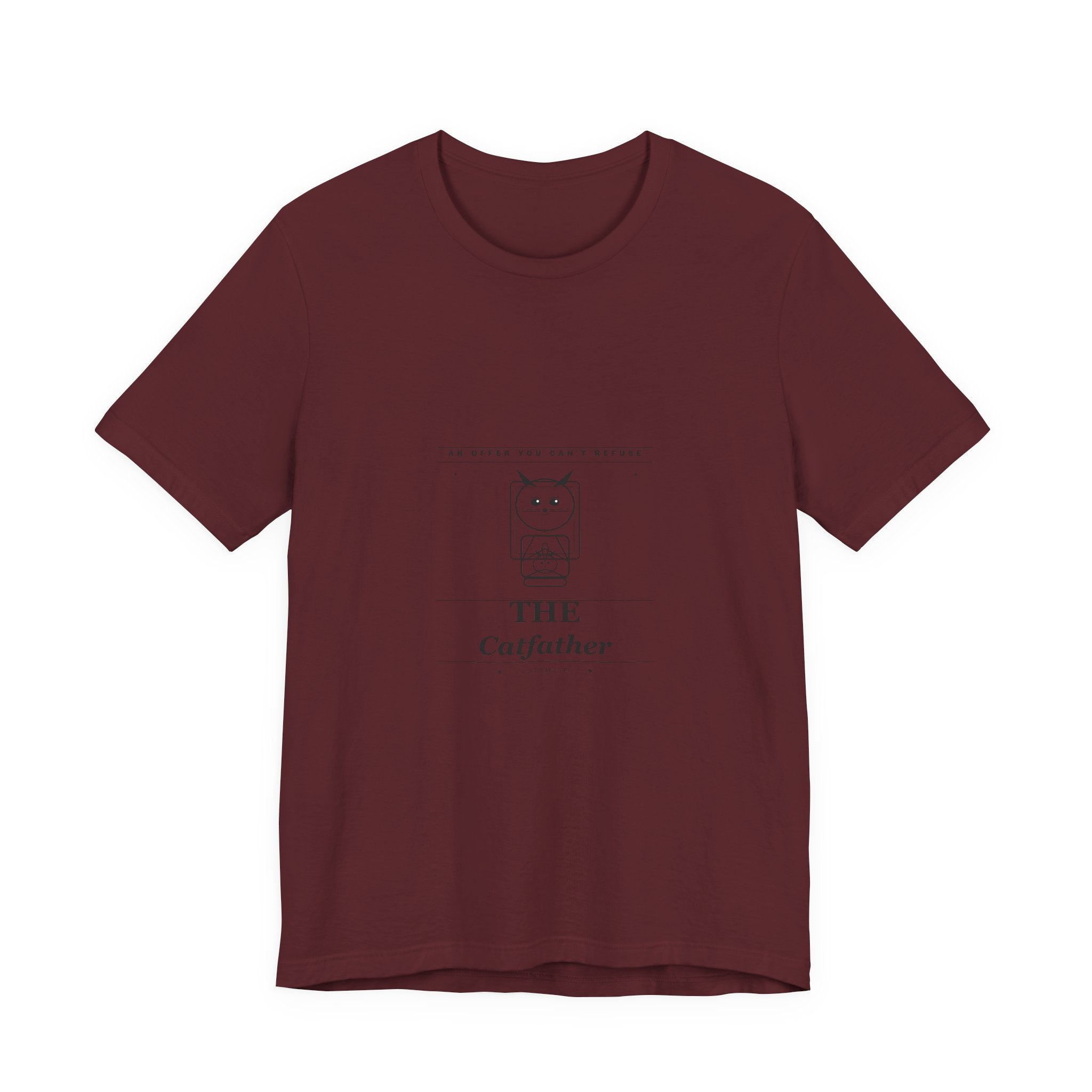 The Catfather T-Shirt — Funny Cat Lover Tee with 'The Catfather' Design