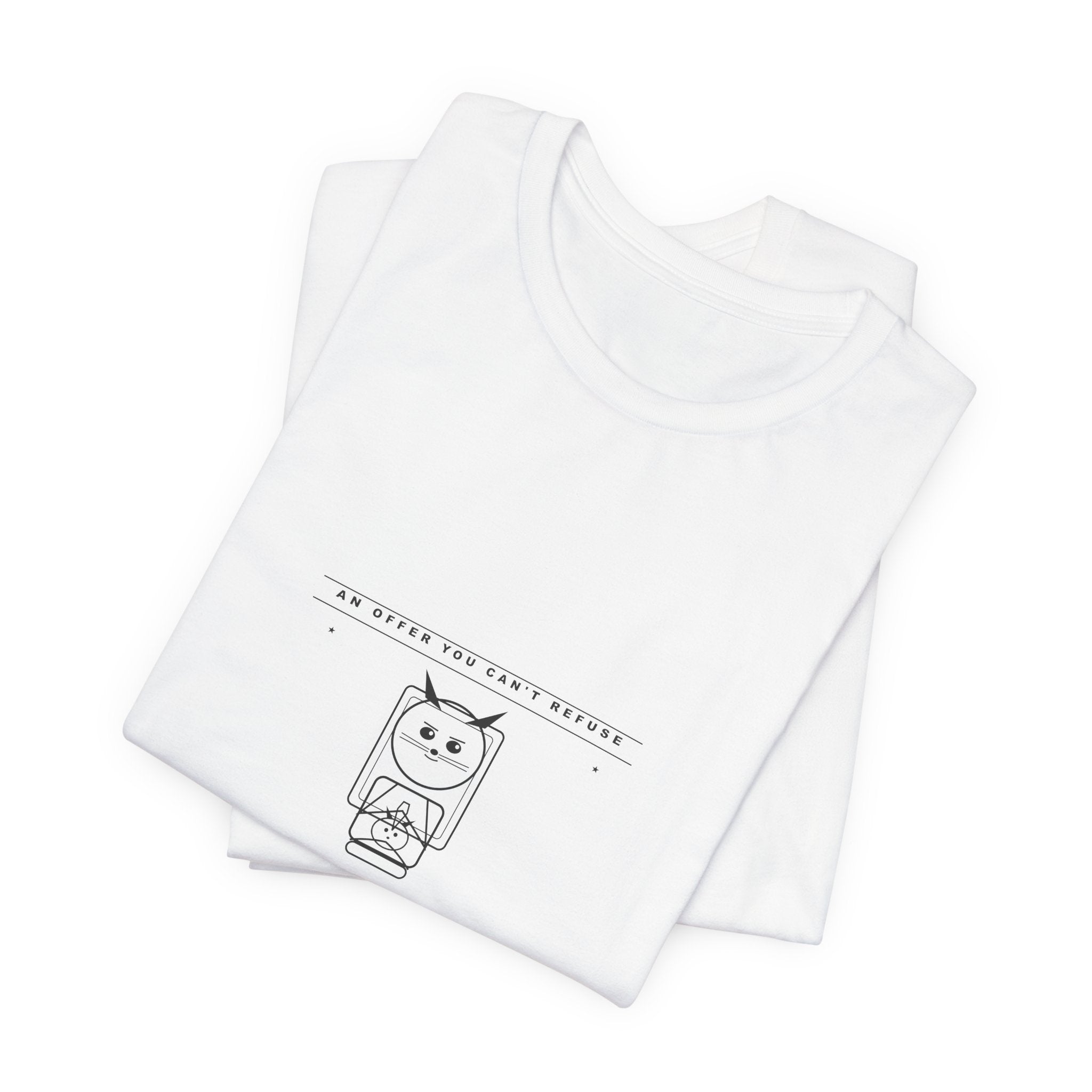 The Catfather T-Shirt — Funny Cat Lover Tee with 'The Catfather' Design