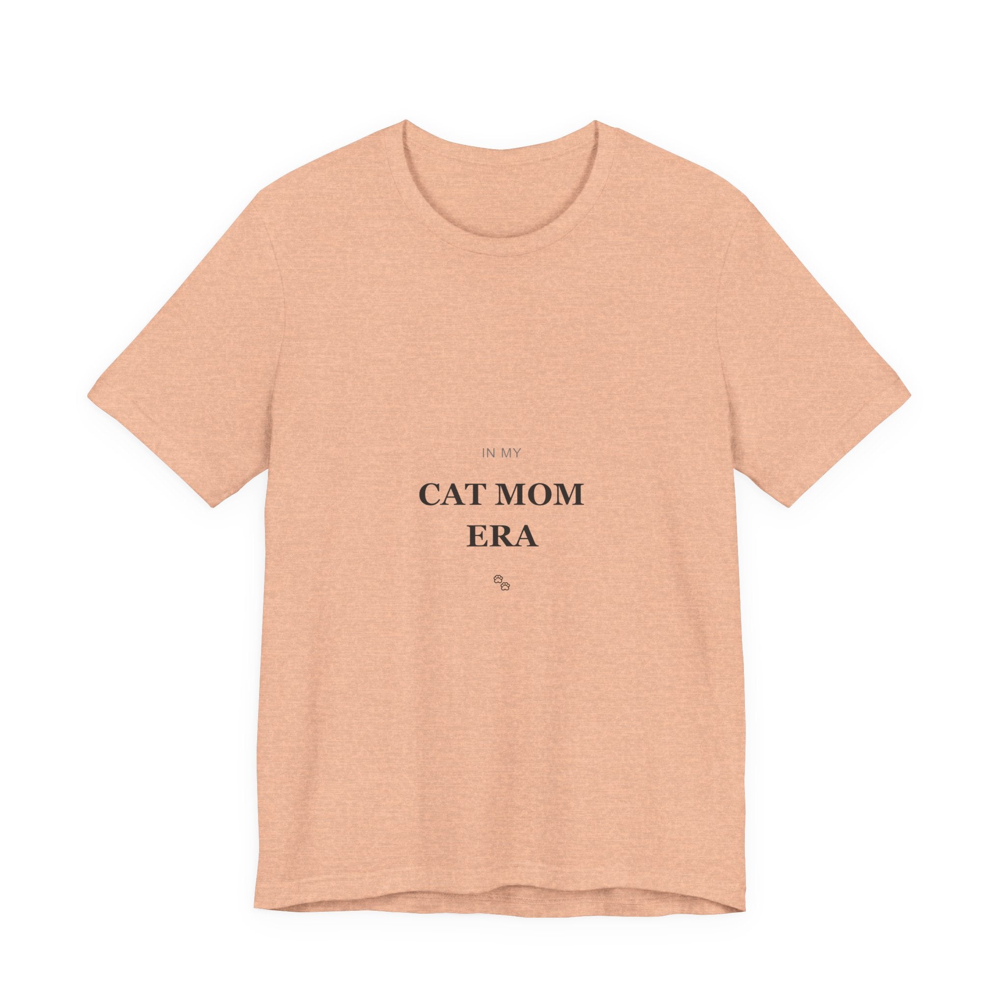 Cat Mom Era T-Shirt – Minimalist Cat Mom Tee