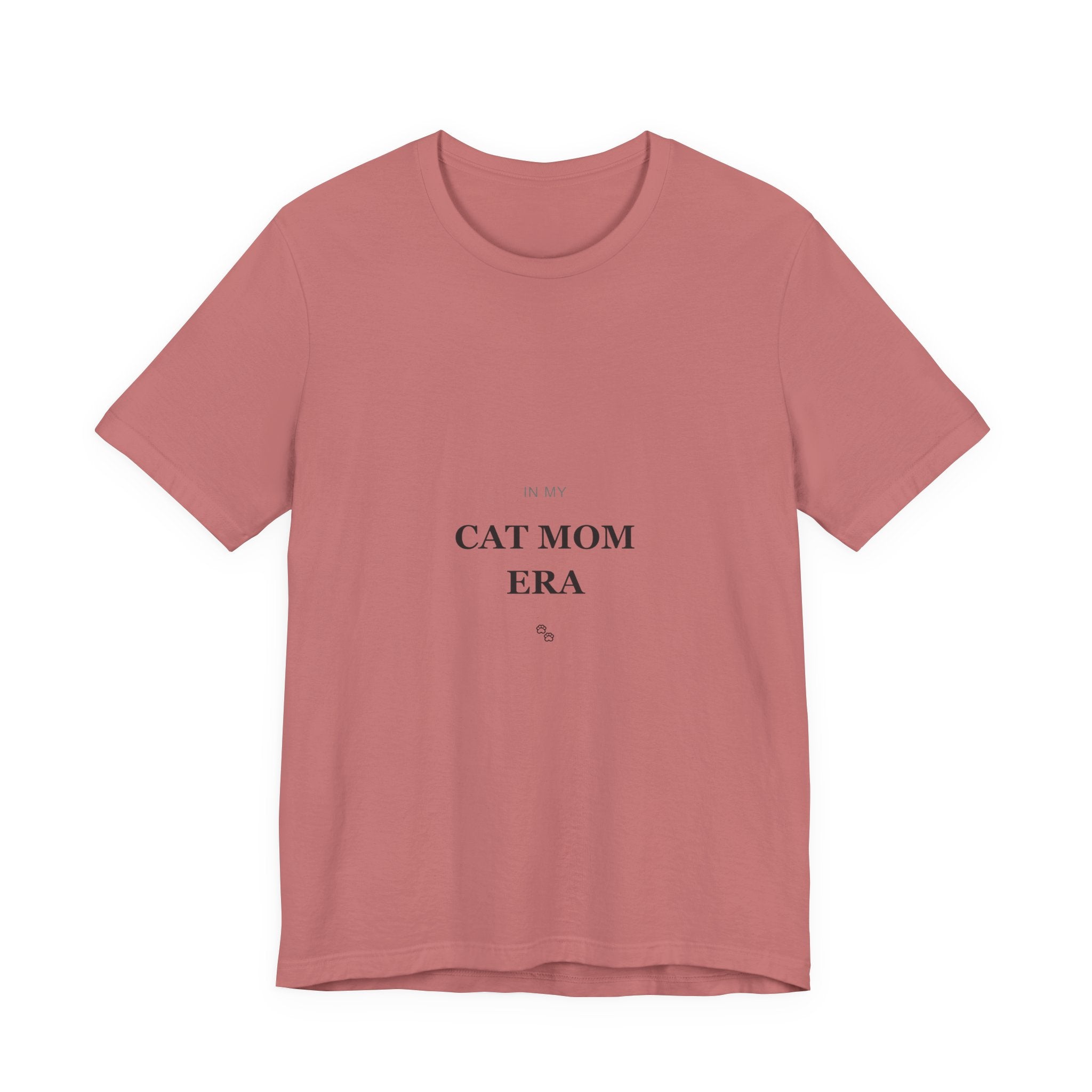 Cat Mom Era T-Shirt – Minimalist Cat Mom Tee
