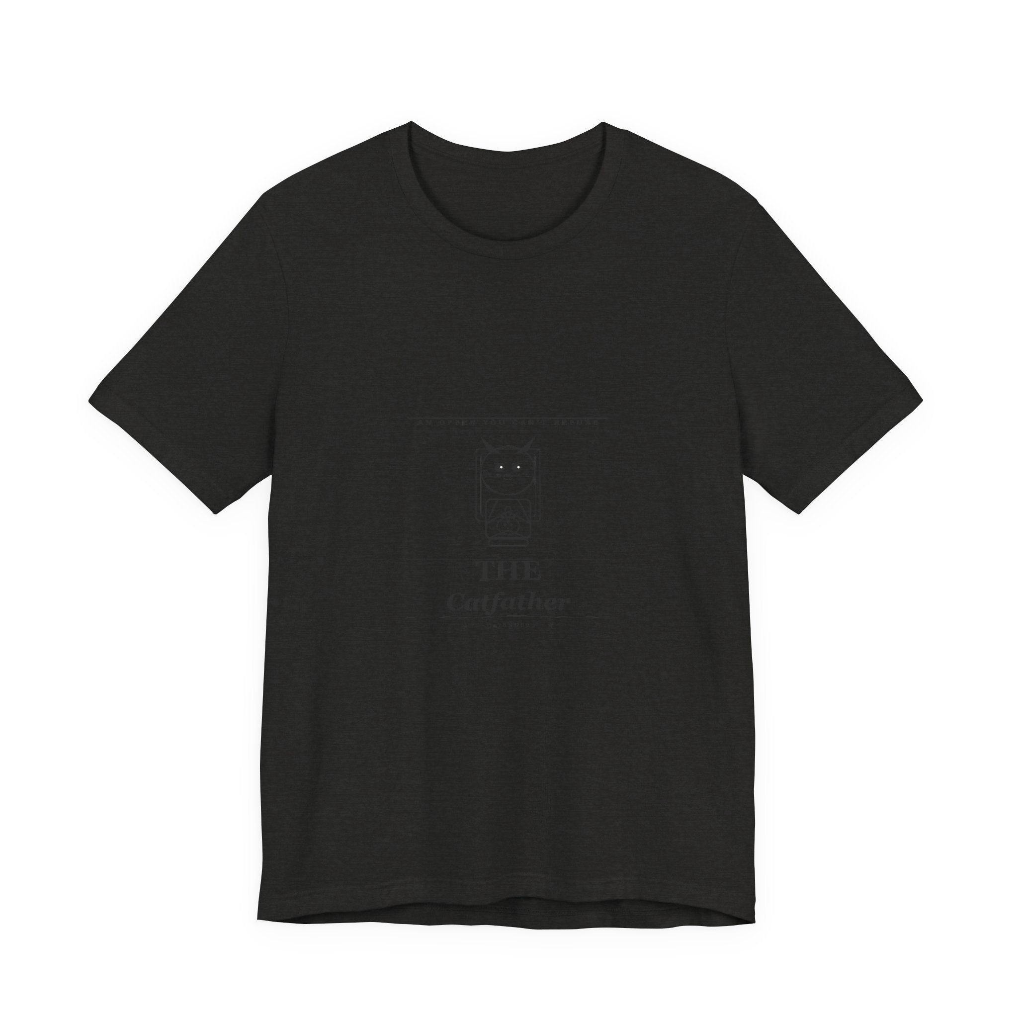 The Catfather T-Shirt — Funny Cat Lover Tee with 'The Catfather' Design
