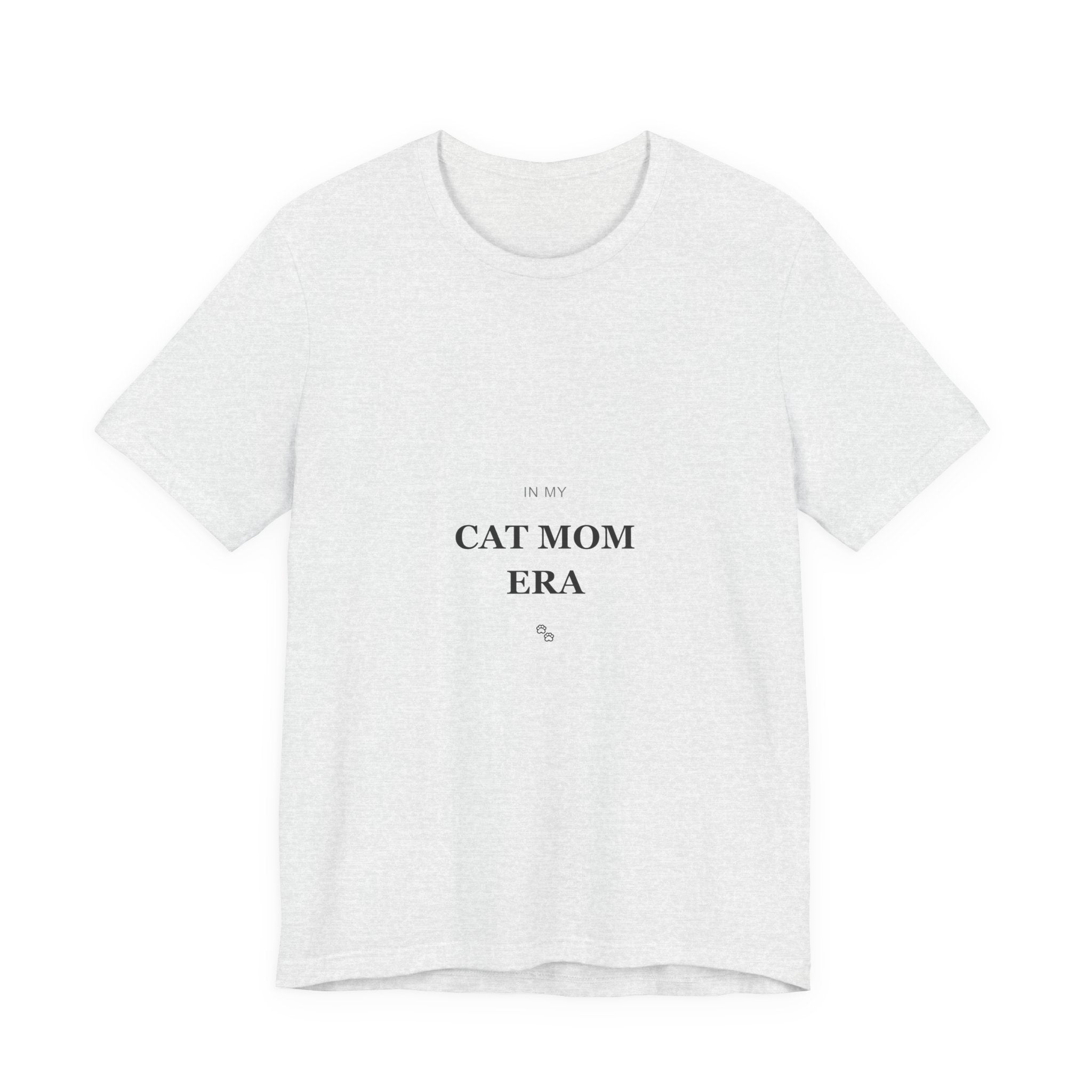 Cat Mom Era T-Shirt – Minimalist Cat Mom Tee