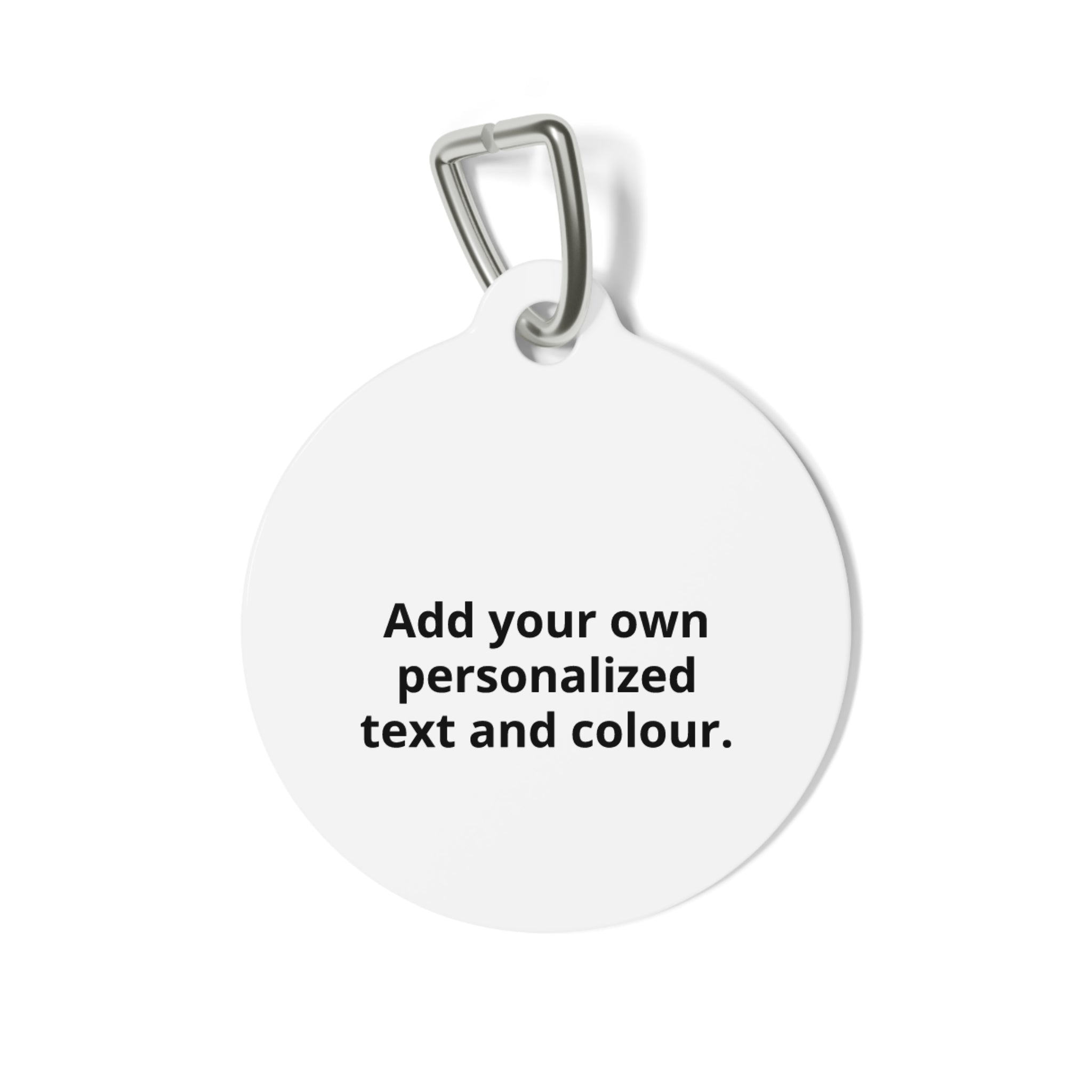 Personalized Pet Tag — Custom Engraved ID Name Tag for Dogs & Cats